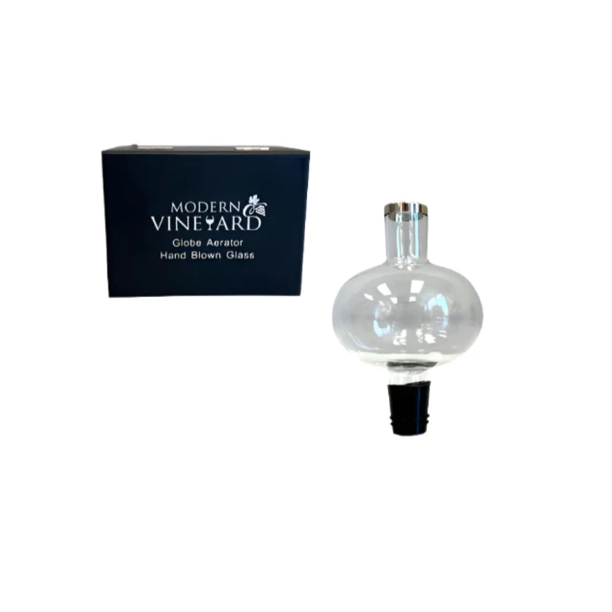 Glass Wine Aerating Pourer (Set of 3)