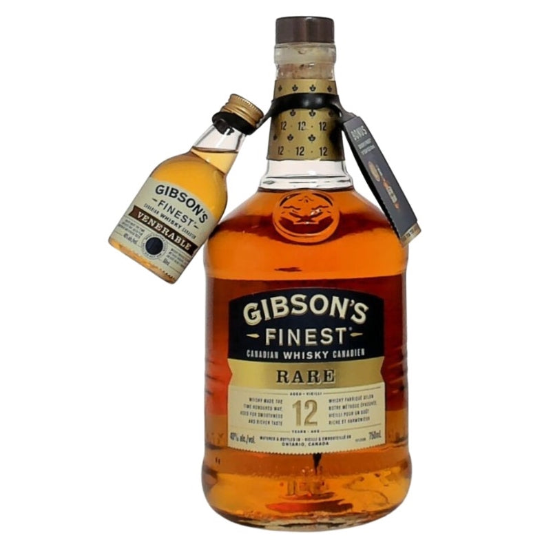 Gibson's Finest 12 Year Old with 18 Year Old On-pack 800mL