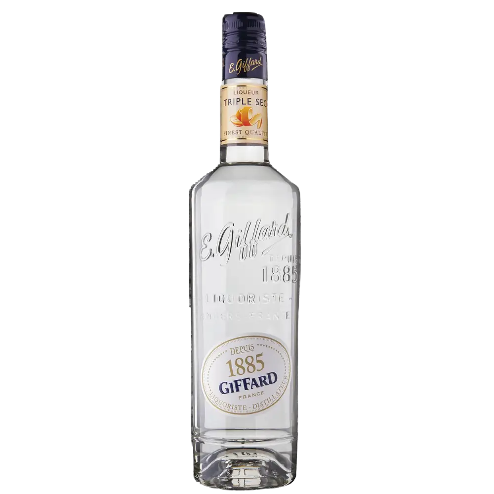 buy Giffard Curacao Triple Sec 700mL clear glass bottle liqueur
