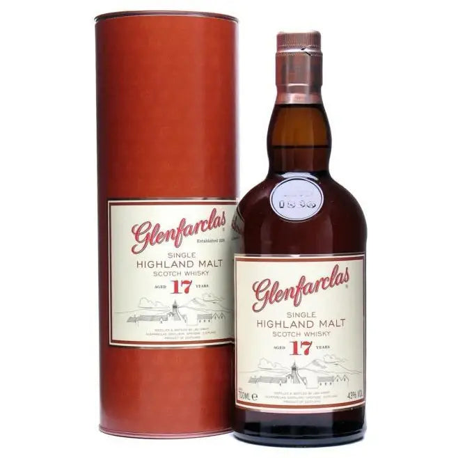 Glenfarclas Single Malt Scotch Whisky Aged 17 Years 700Ml Bottle Image