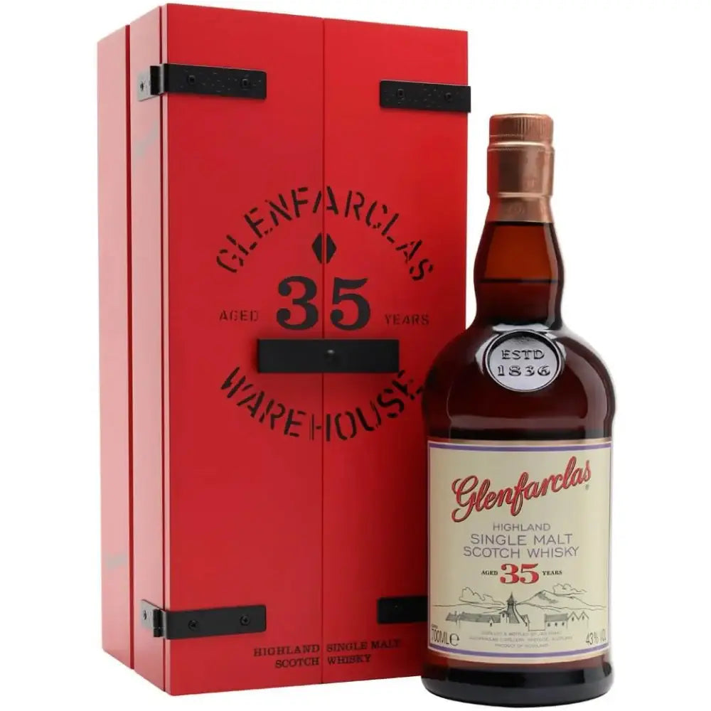 Glenfarclas Single Malt Scotch Whisky Aged 35 Years 700Ml Bottle Image