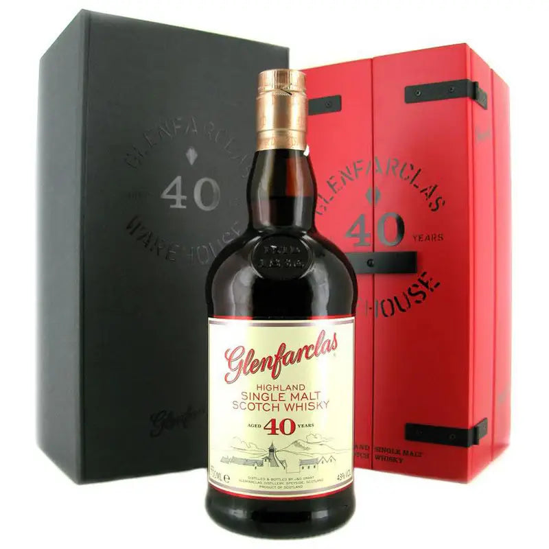 Glenfarclas Single Malt Scotch Whisky Aged 40 Years 700Ml Bottle Image
