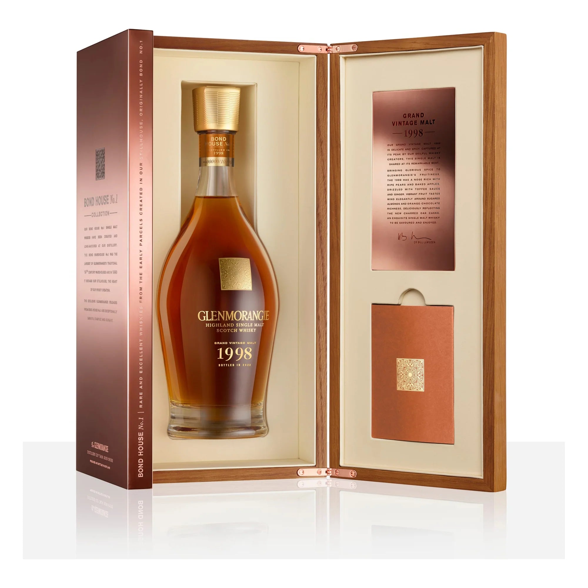 Glenmorangie Grand Vintage Malt 1998 750Ml Bottle Image