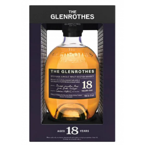 Glenrothes Speyside Single Malt Scotch Whisky Aged 18 Years 750Ml Bottle Image