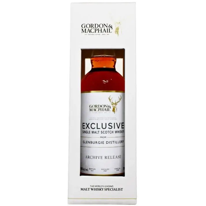 Gordon Amp Macphail Glenburgie Distillery Single Malt Scotch Whisky Archive Release Vintage 1967 700Ml Bottle Image