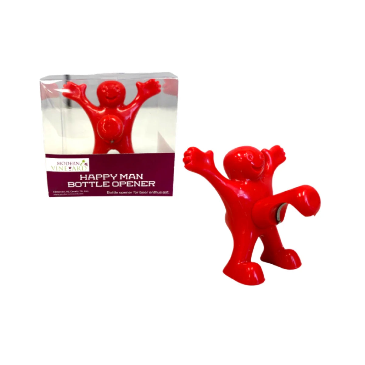 Happy Man Bottle Opener (Set of 12)