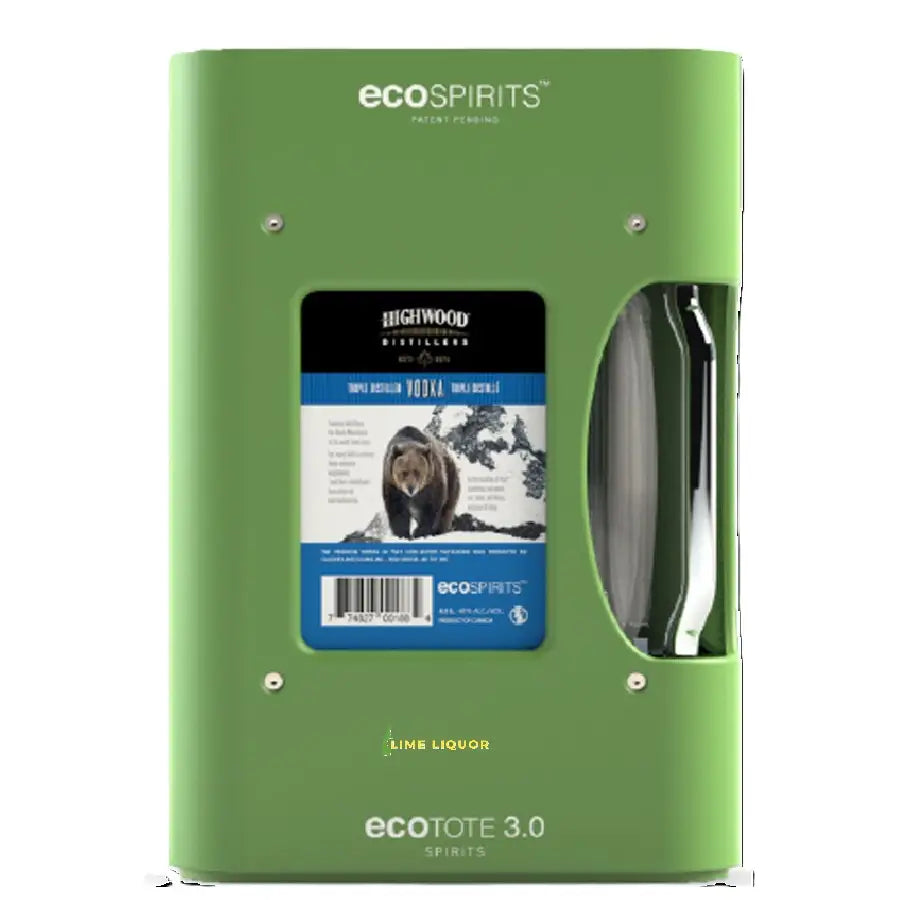 Highwood Vodka Ecotote 4 5L Bottle Image