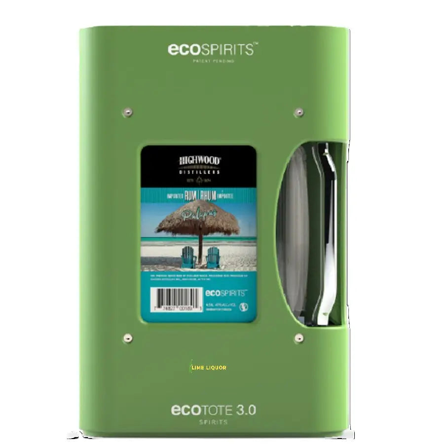 Highwood White Rum Ecotote 4 5L Bottle Image