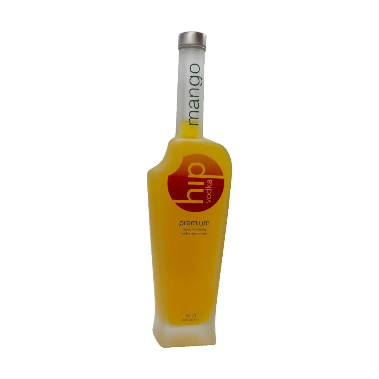 Buy HIp Vodka Mango, yellow mango-flavored vodka in sleek bottle with modern label