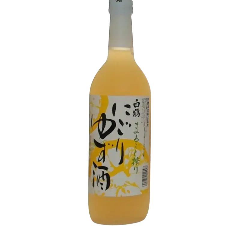 Hakutsuru Yuzu Nigori 720Ml Bottle Image