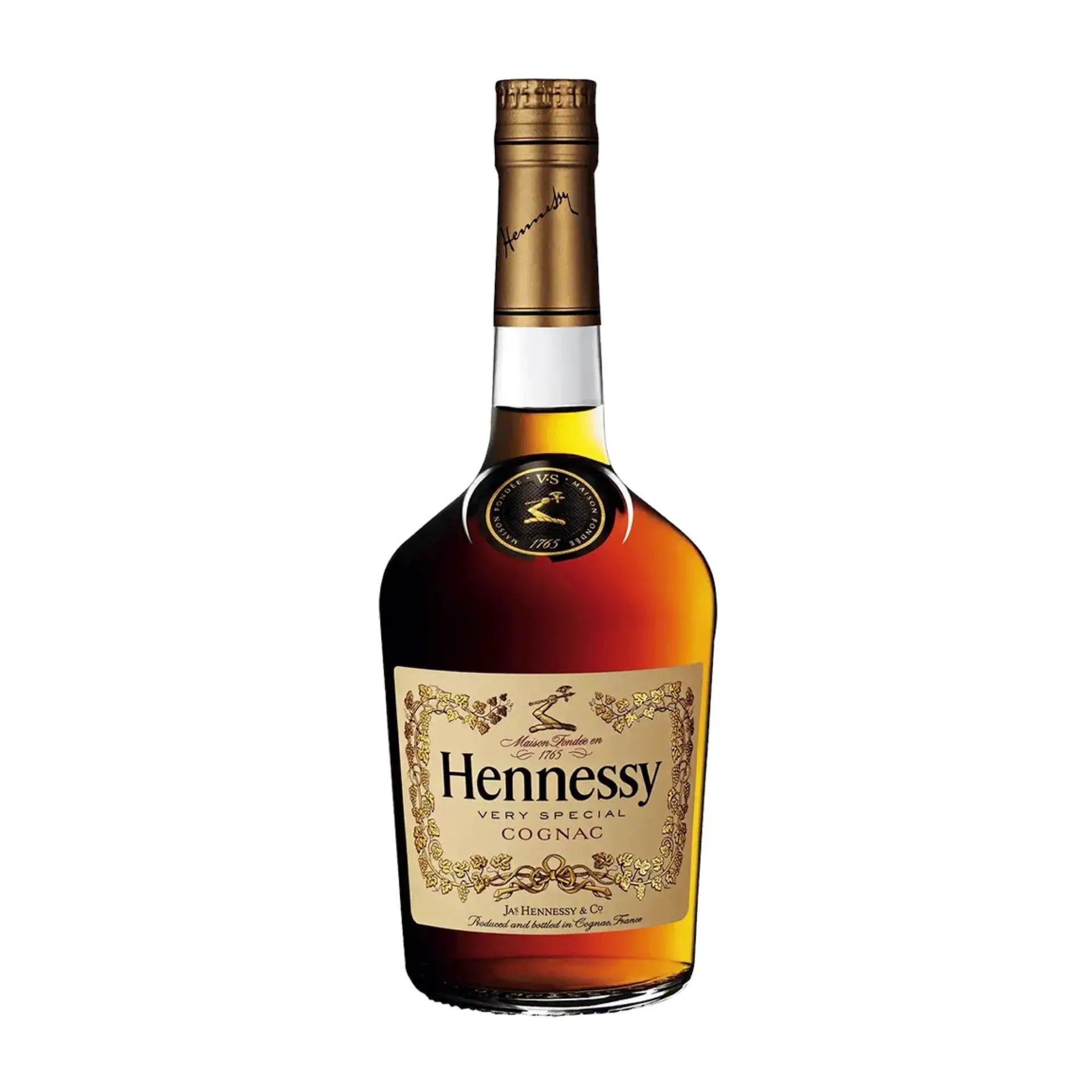 Buy Hennessy Very Special 750mL, premium cognac bottle with gold label and amber liquid