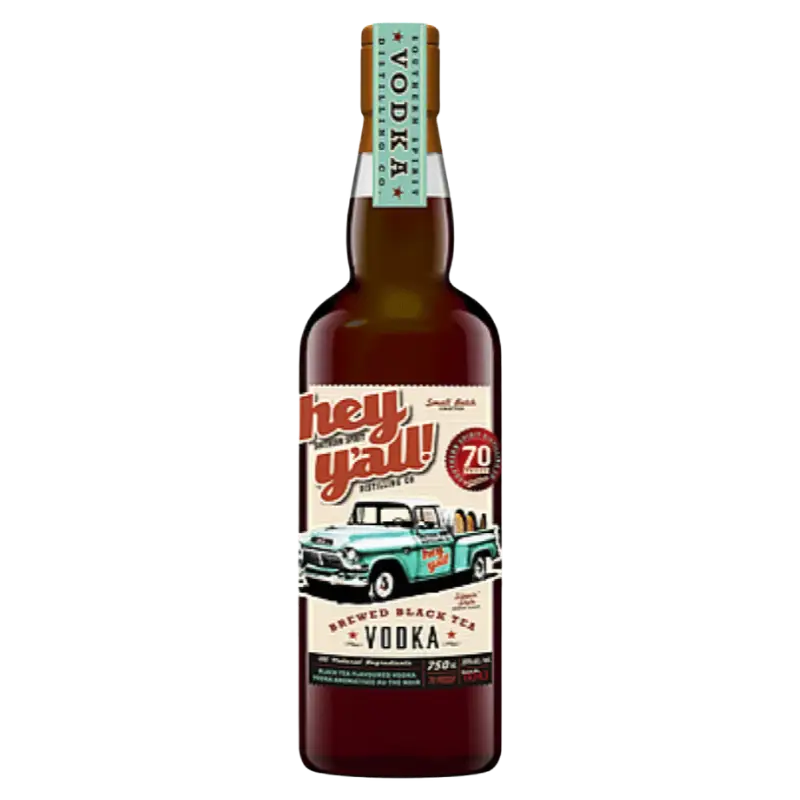 Hey Y All Brewed Black Tea Vodka 750Ml Bottle Image