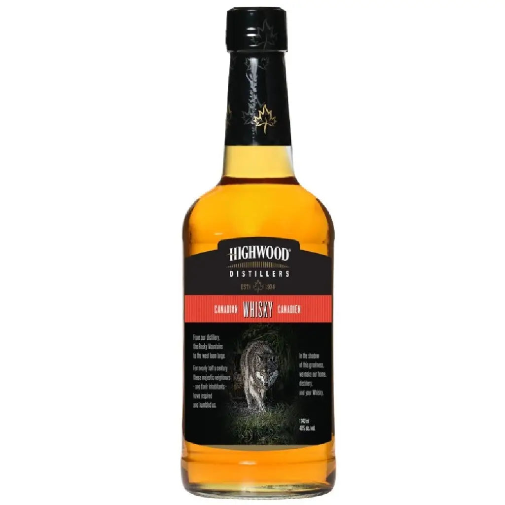 Highwood Pure Canadian Rye Whisky 1 14L Bottle Image