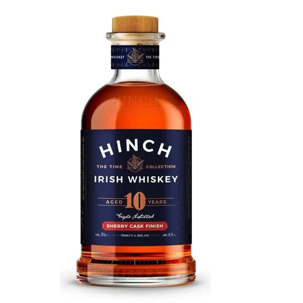 Hinch Irish Whisky Aged 10 Years Sherry Cask Finish 700Ml Bottle Image