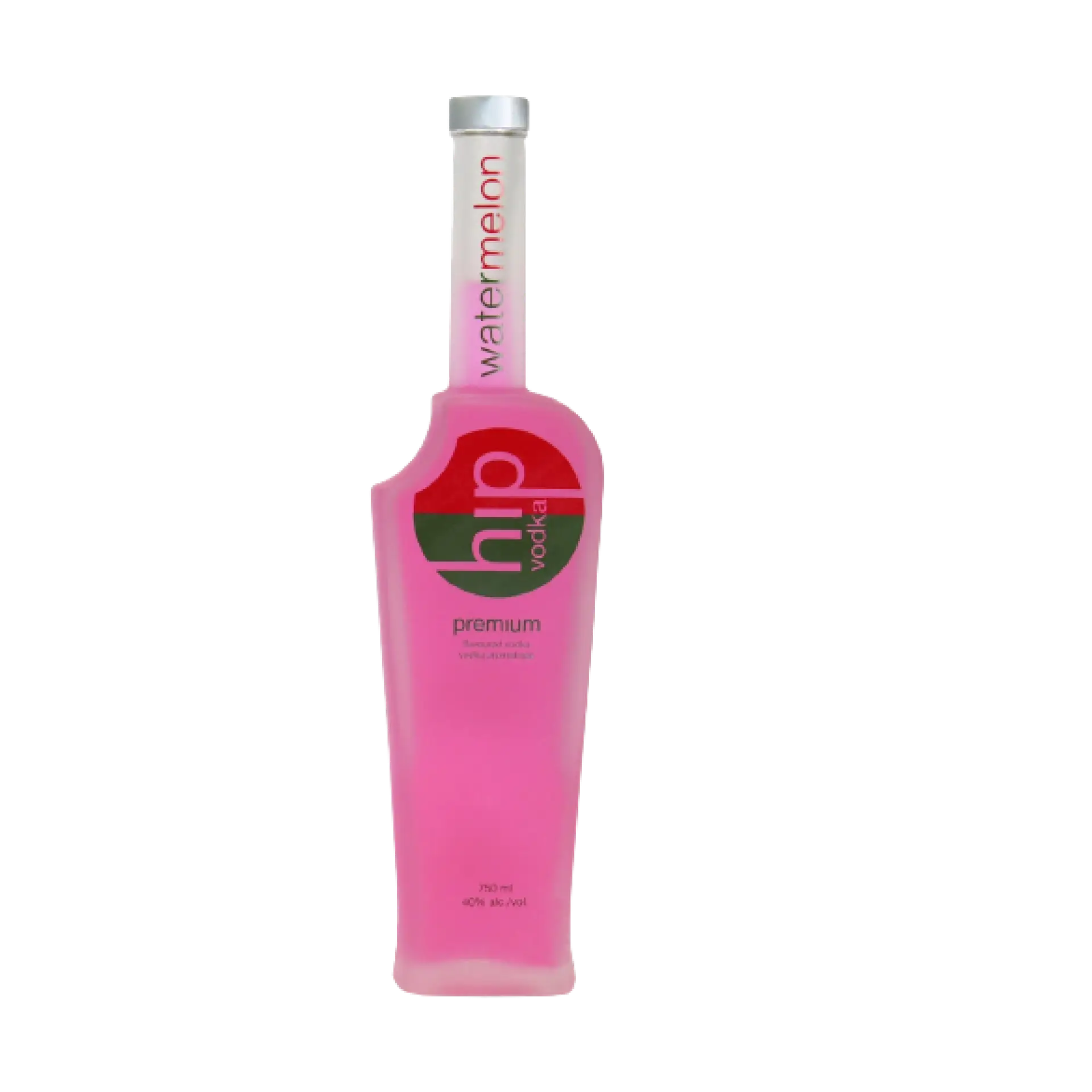 Buy Hip Watermelon Vodka 750mL, pink bottle, premium flavored vodka online.