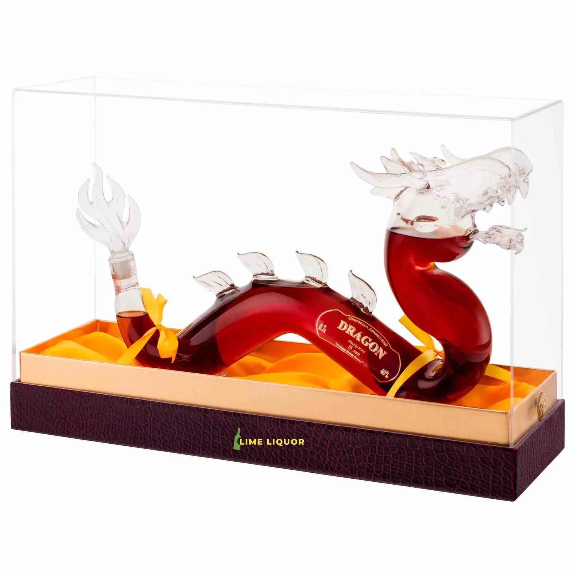 Buy Imperial Whisky Dragon 750mL in a dragon-shaped bottle with gift box packaging.