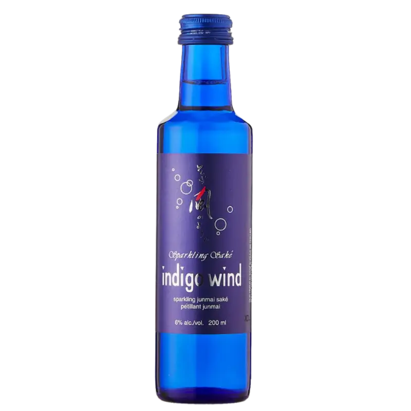 Indigo Wind Premium Sparkling Junmai 200Ml Bottle Image