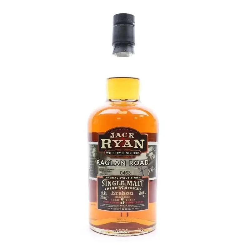 Jack Ryan Raglan Road Single Malt Irish Whisky Aged 5 Years 700Ml Bottle Image