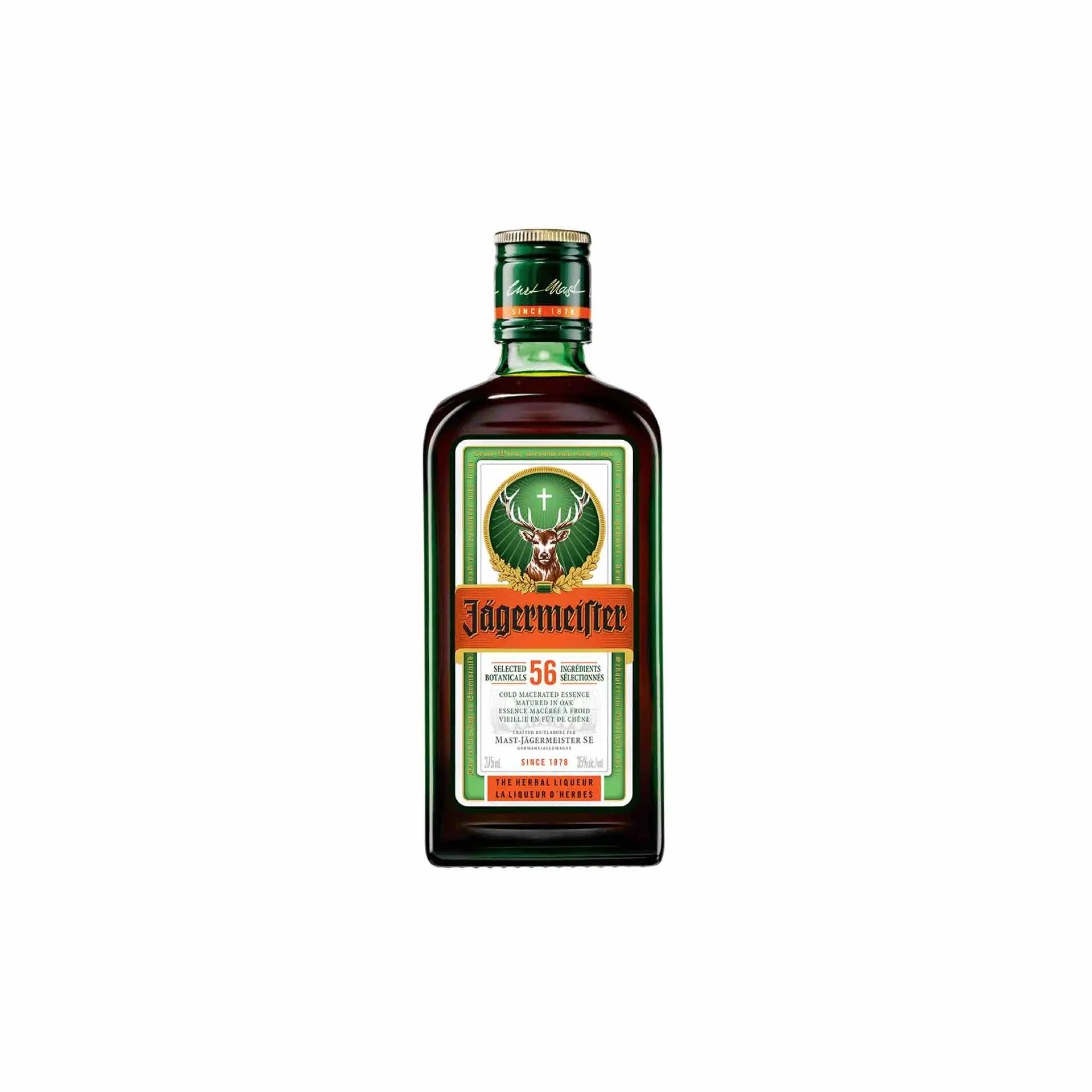 buy Jagermeister Herbal Liqueur 375mL bottle, herbal liquor with green label