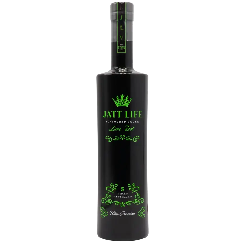 Jatt Life Lime Zest Vodka 700Ml Bottle Image