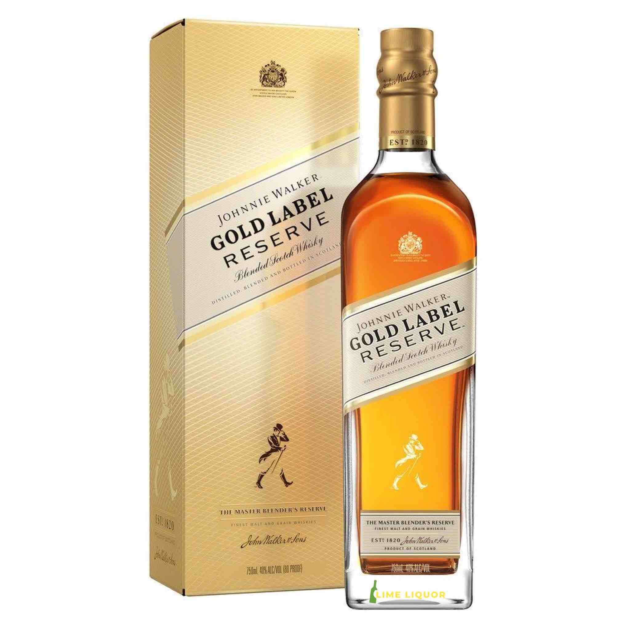 Buy Johnnie Walker Gold Label Reserve whisky 750ml bottle with box