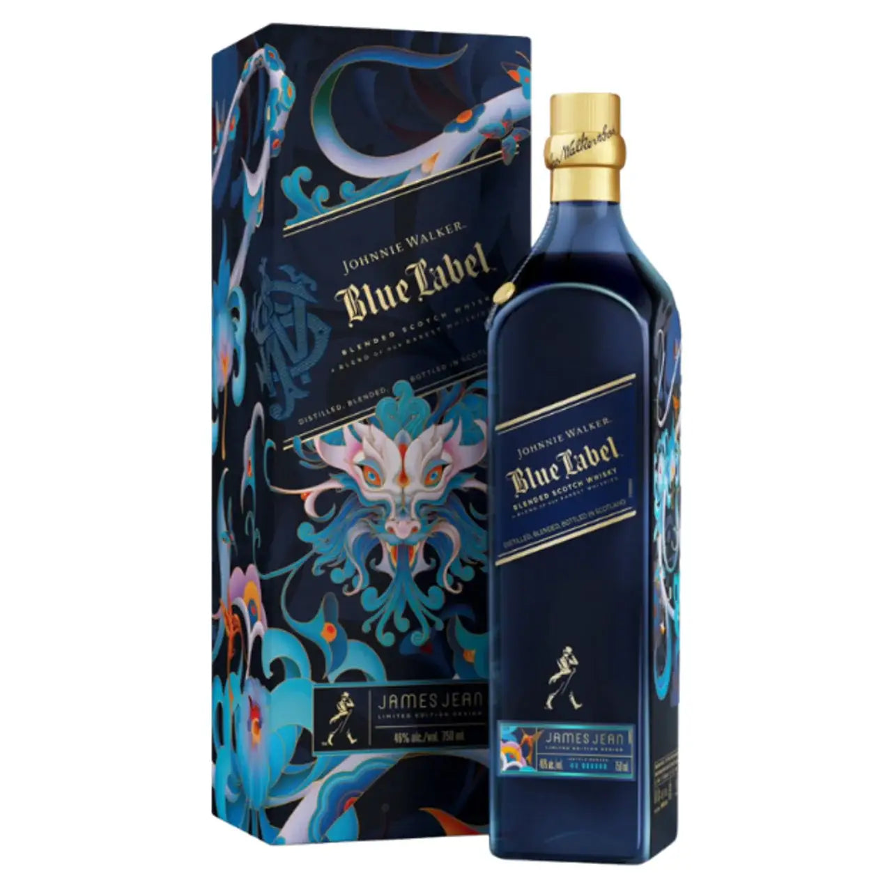 Johnnie Walker Blue Label Lunar New Year 2024 Year Of The Dragon 750Ml Bottle Image
