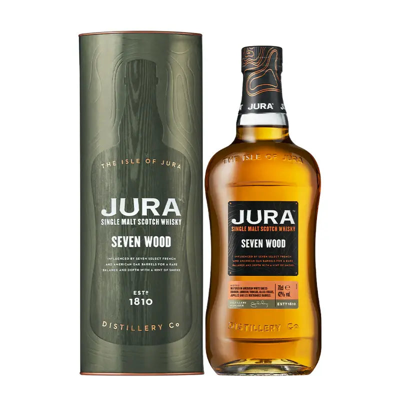 Jura Seven Wood Single Malt Scotch Whisky 750Ml Bottle Image