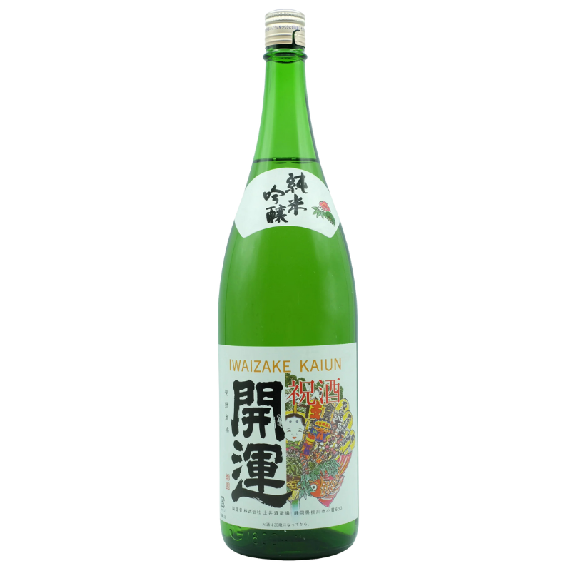 Kaiun Iwaizake Junmai Ginjo 1 8L Bottle Image