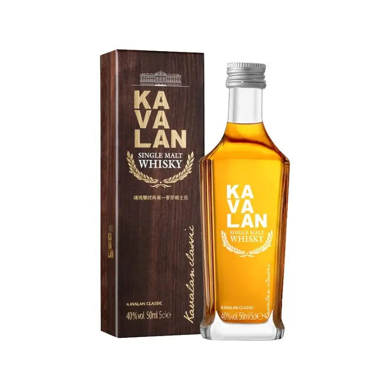 Kavalan Classic Single Malt Whisky 50Ml Bottle Image