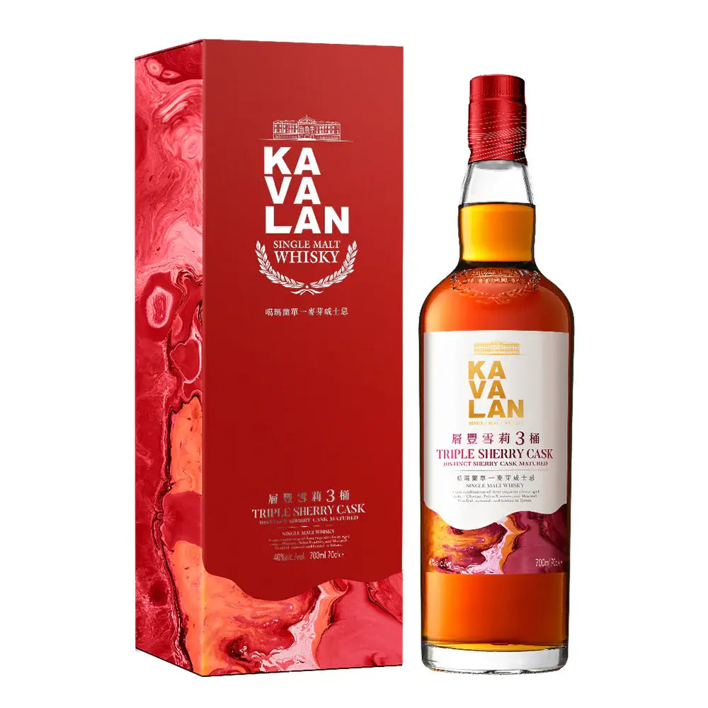 Kavalan Single Malt Whisky Triple Sherry Cask 700Ml Bottle Image