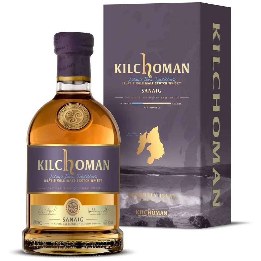 Kilchoman Single Malt Scotch Whisky Sanaig 700Ml Bottle Image