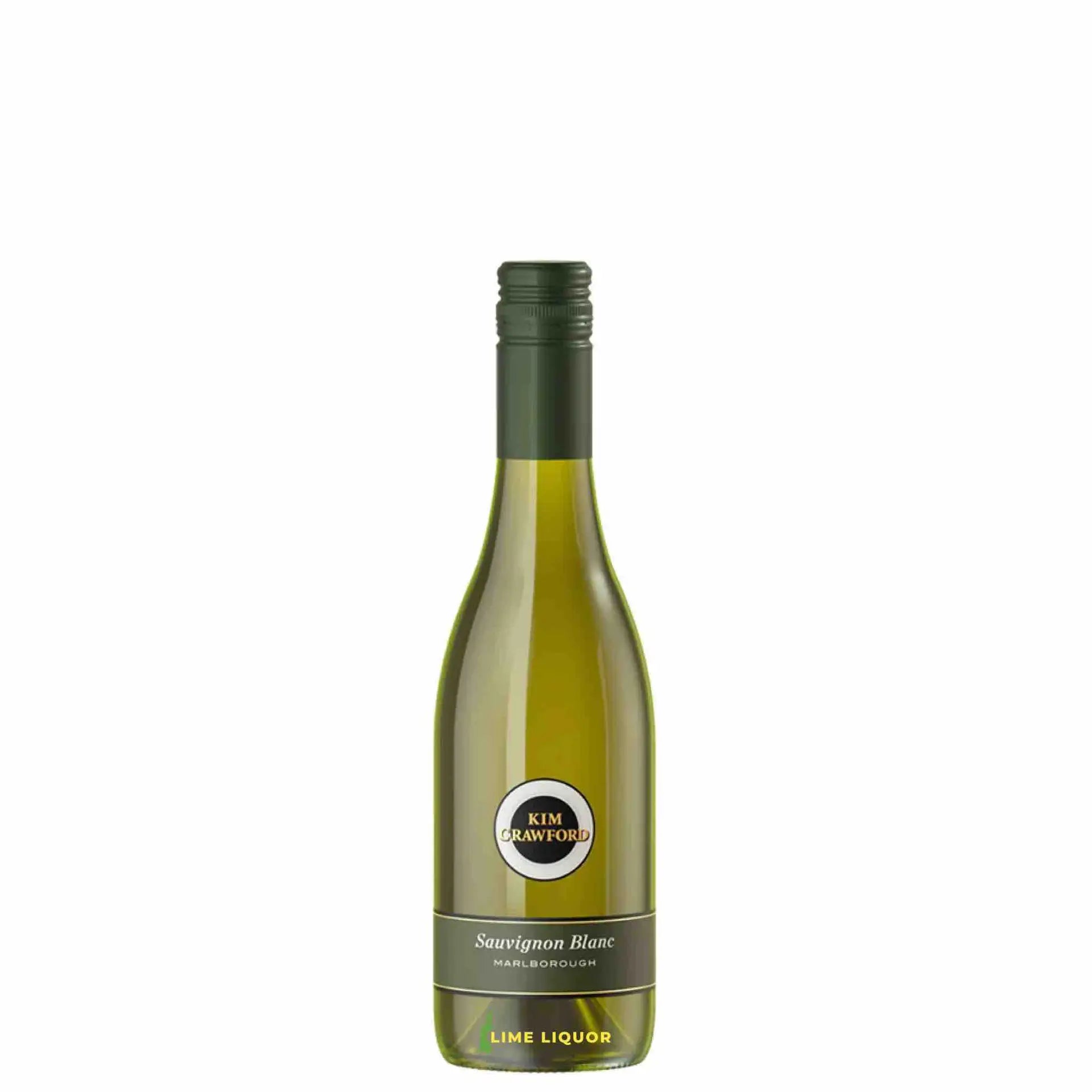 Buy Kim Crawford Sauvignon Blanc 375mL white wine with green screw cap, product photo