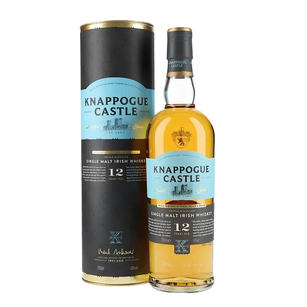 Knappogue Castle Single Malt Irish Whiskey Aged 12 Years 750Ml Bottle Image