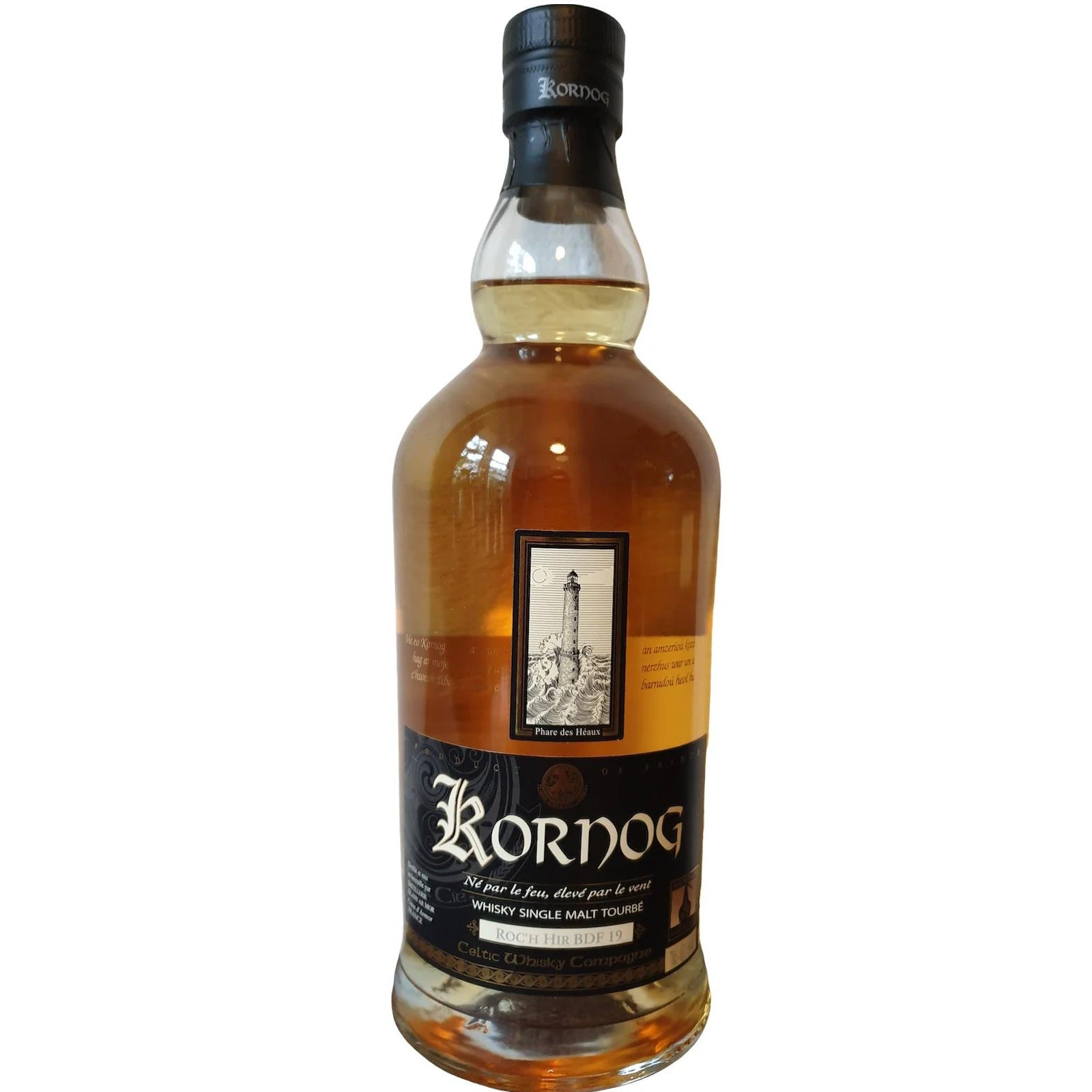 Kornog Roc H Hir Bdf19 Single Malt Whisky 700Ml Bottle Image