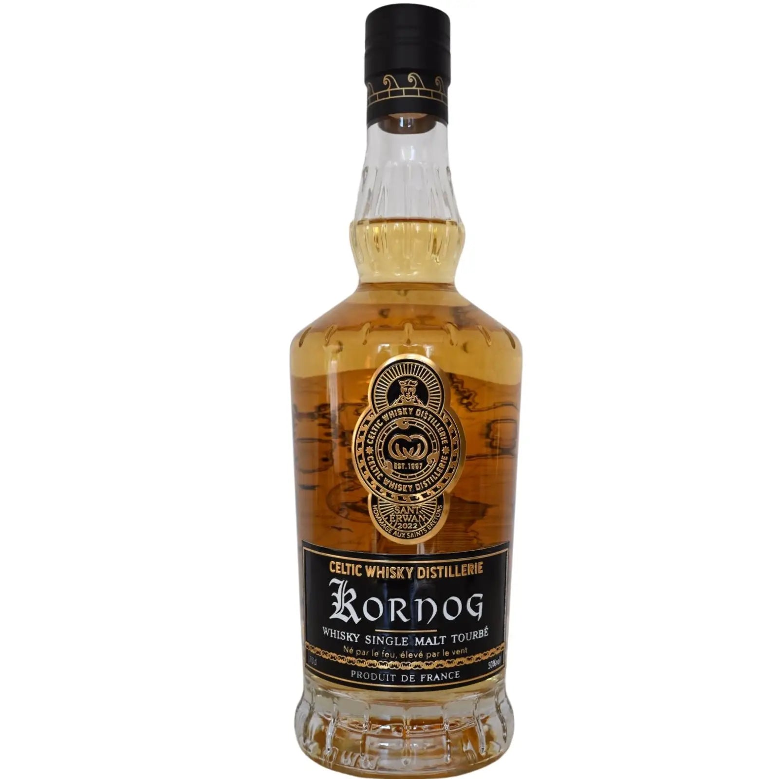 Kornog Sant Erwan Single Malt Whisky 700Ml Bottle Image