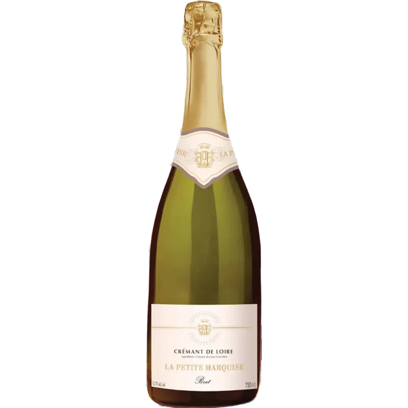 Buy La Petite Marquise Brut 750mL sparkling wine bottle, gold foil and white label