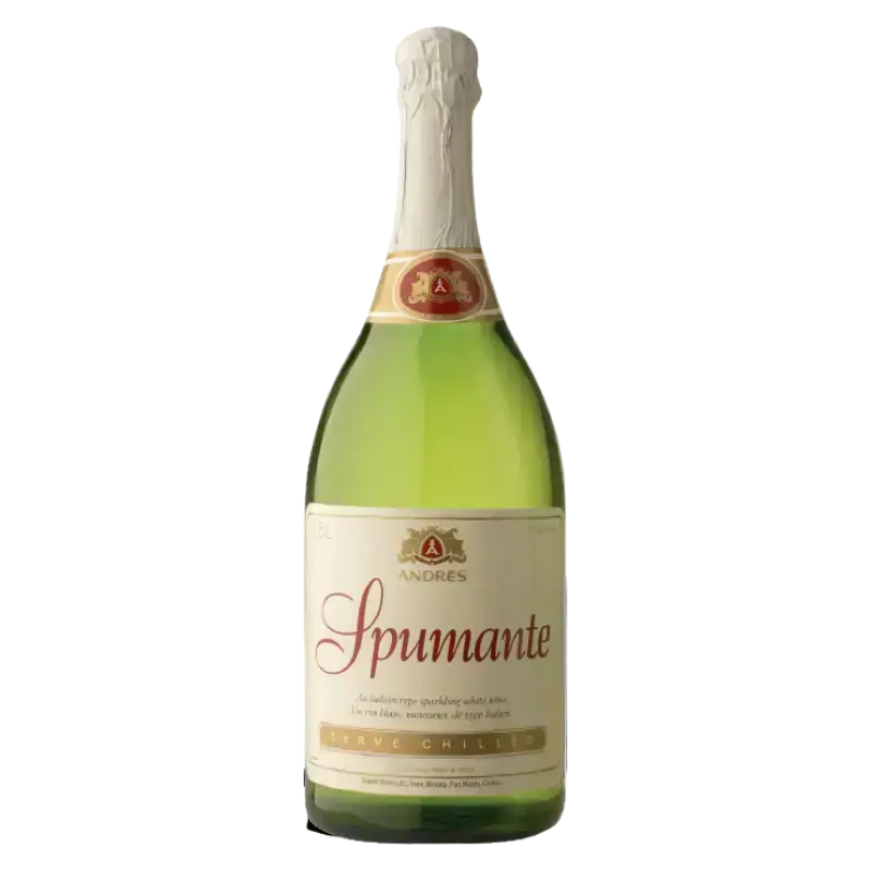 Buy La Scala Spumante 1.5L sparkling wine, green glass bottle with gold and white label