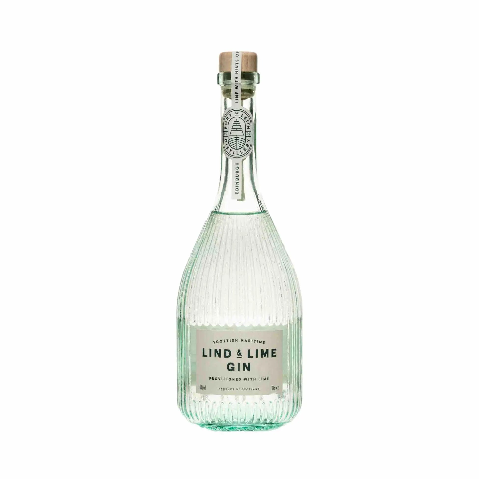 Buy Lind & Lime Gin 750mL, premium lime-infused gin in a clear glass bottle