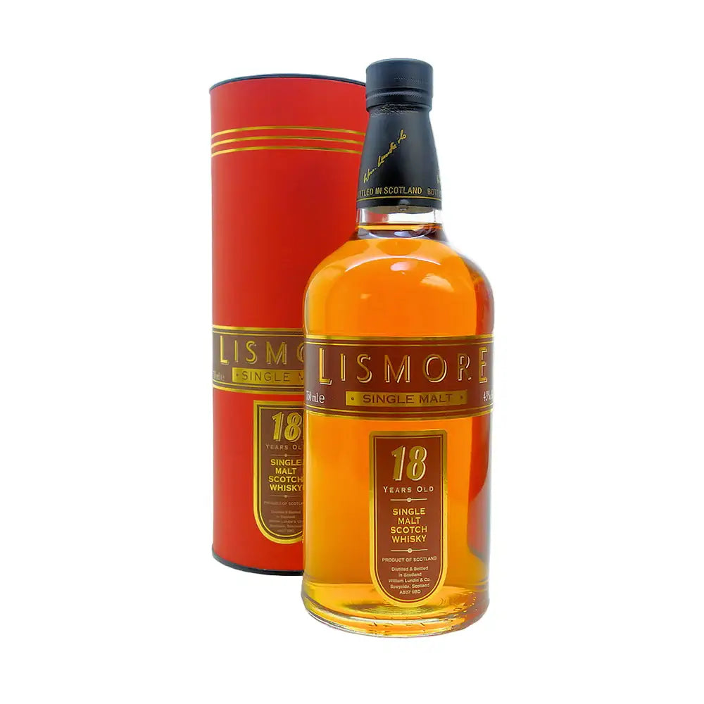 Lismore Single Malt Scotch Whisky Aged 18 Years 700Ml Bottle Image