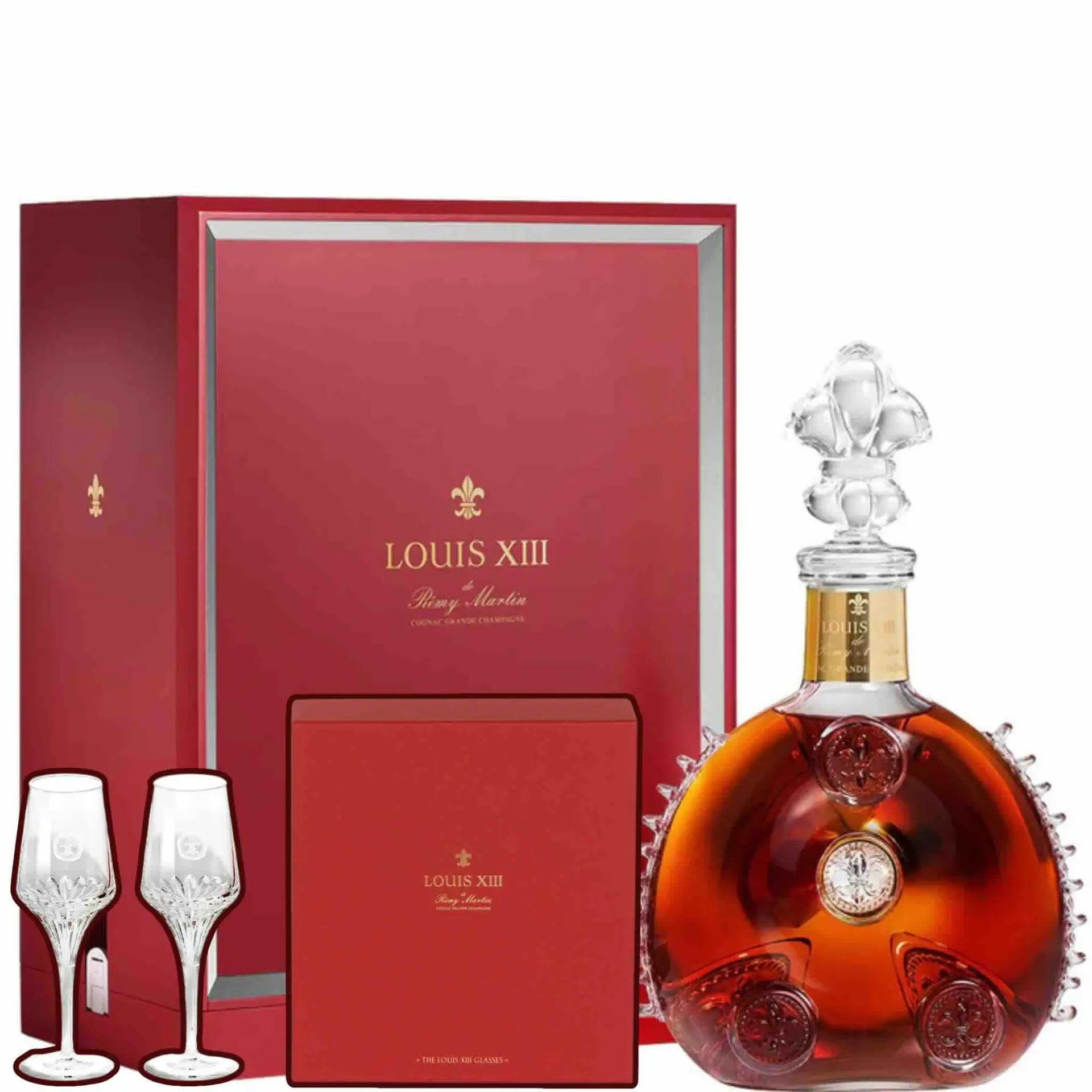 Louis XIII Remy Martin 空箱 Remy Martin Louis XIII - With 2 Glasses Gift Pack 700mL | Lime Liquor