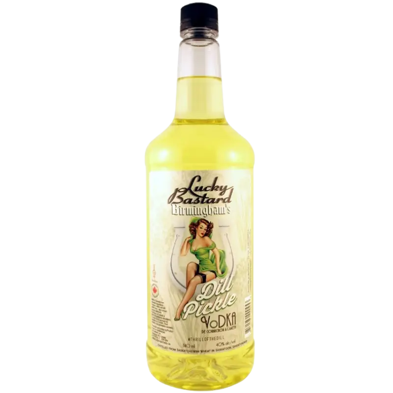 Lucky Bastard Dill Pickle Vodka 1 14L Bottle Image