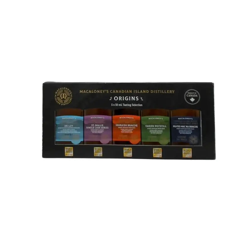 Macaloney S Origins Tasting Pack 5X50Ml Bottle Image