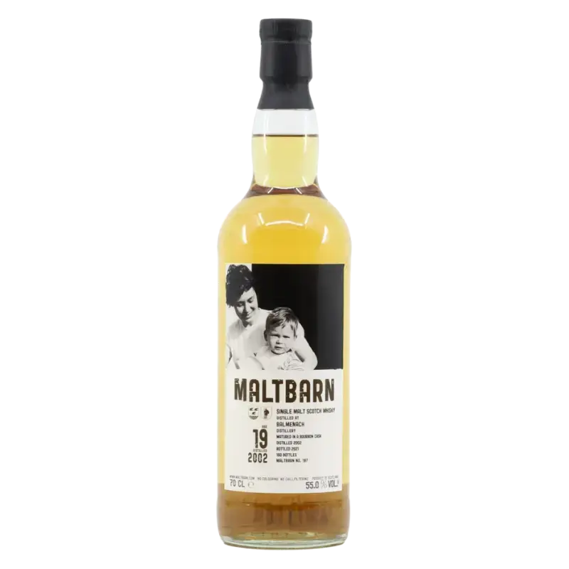 Maltbarn Balmenach Distillery 2002 Single Malt Scotch Whisky 700Ml Bottle Image