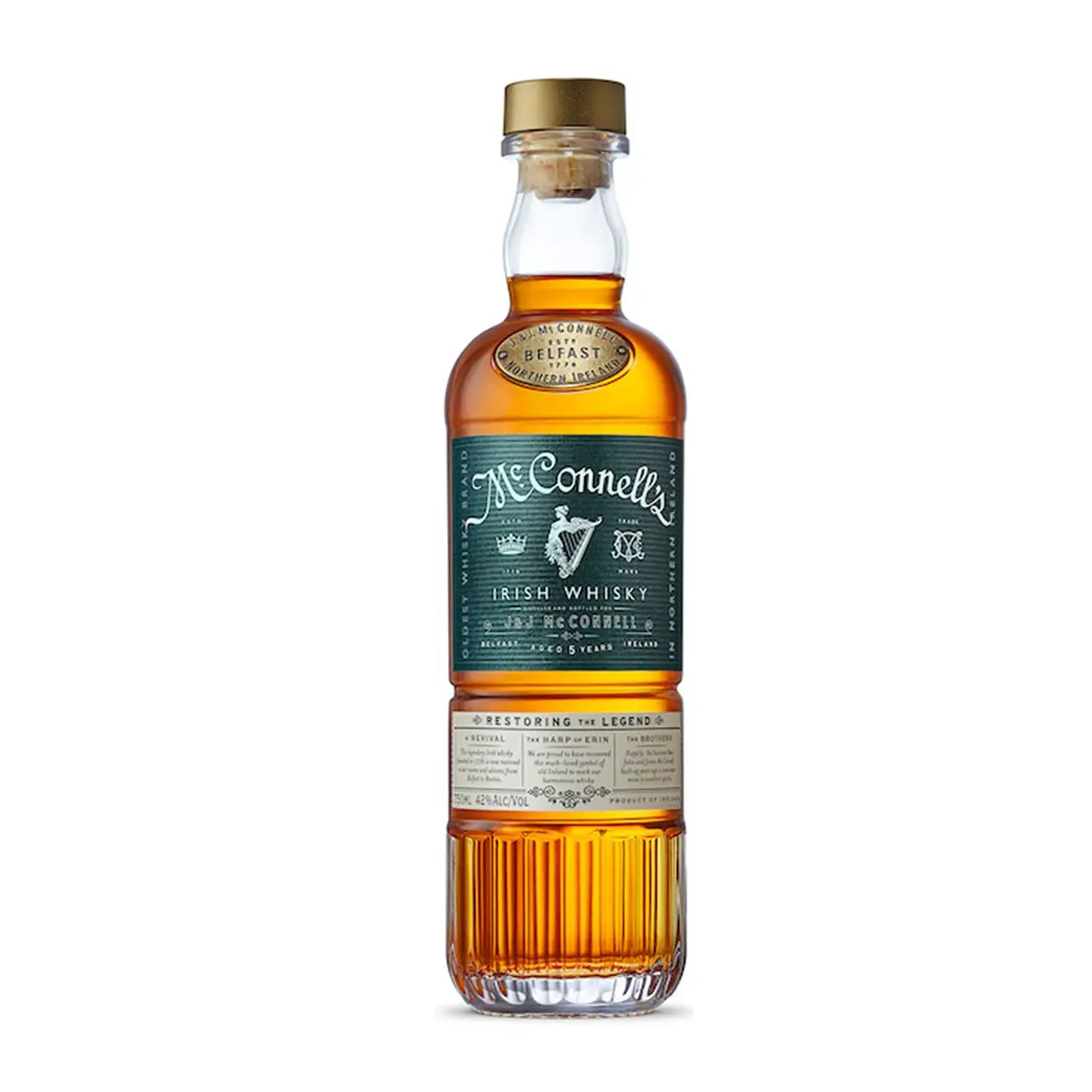 Mcconnell S Irish Whisky Aged 5 Years 700Ml Bottle Image