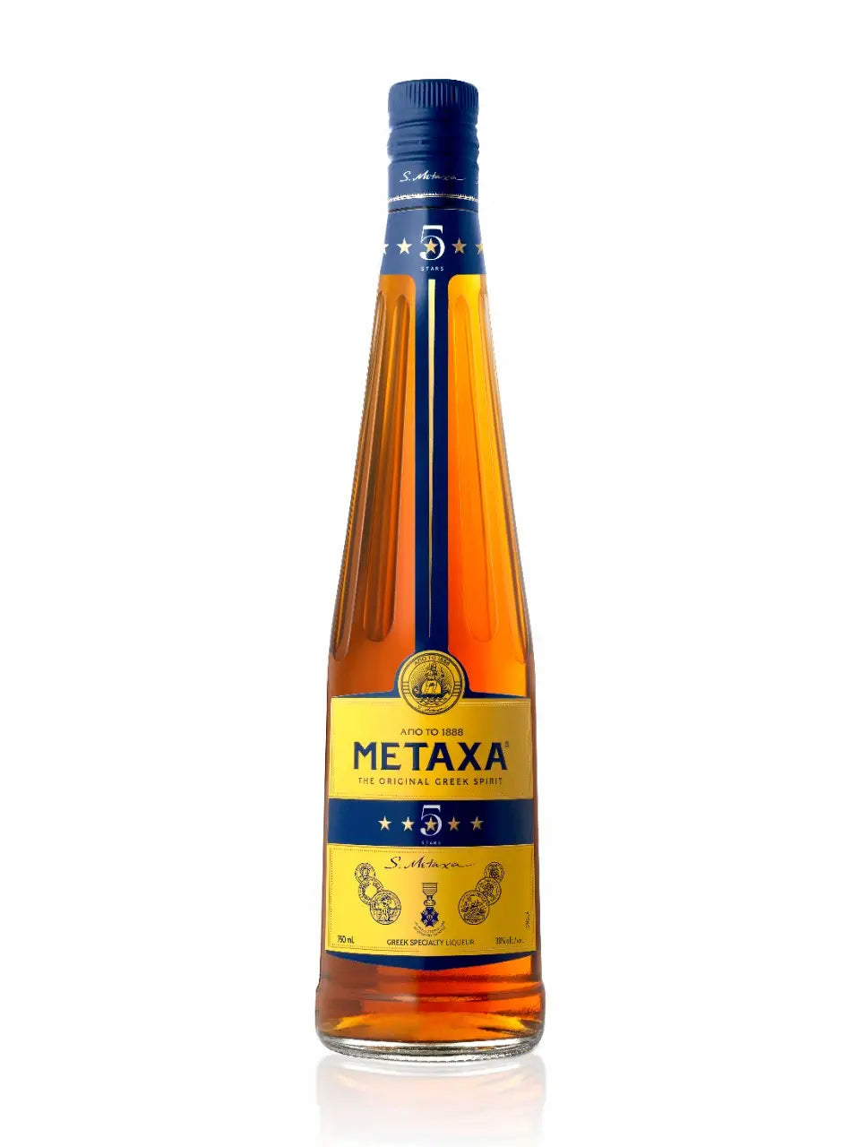 buy Metaxa Five Star 750mL Greek spirit bottle