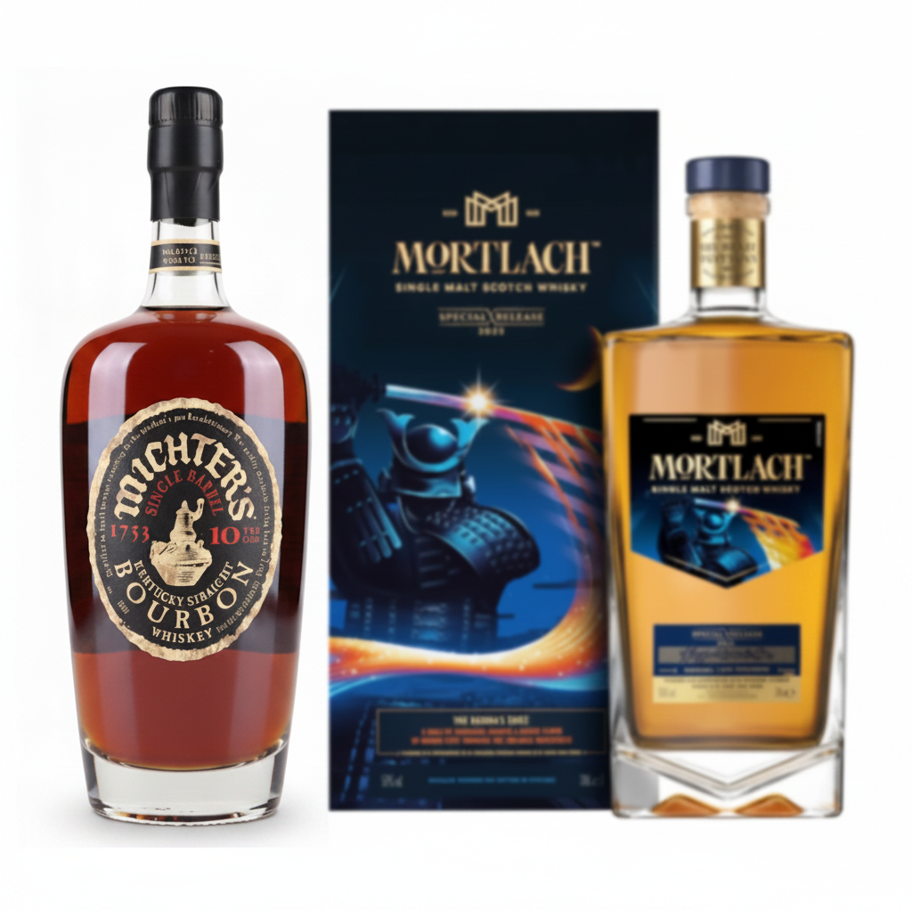 Michter's Single Barrel 10 Yr Old Straight Bourbon Bundle 2x750mL