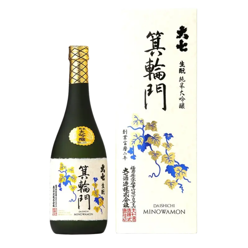 Minowamon Junmai Daiginjo Sake 720Ml Bottle Image