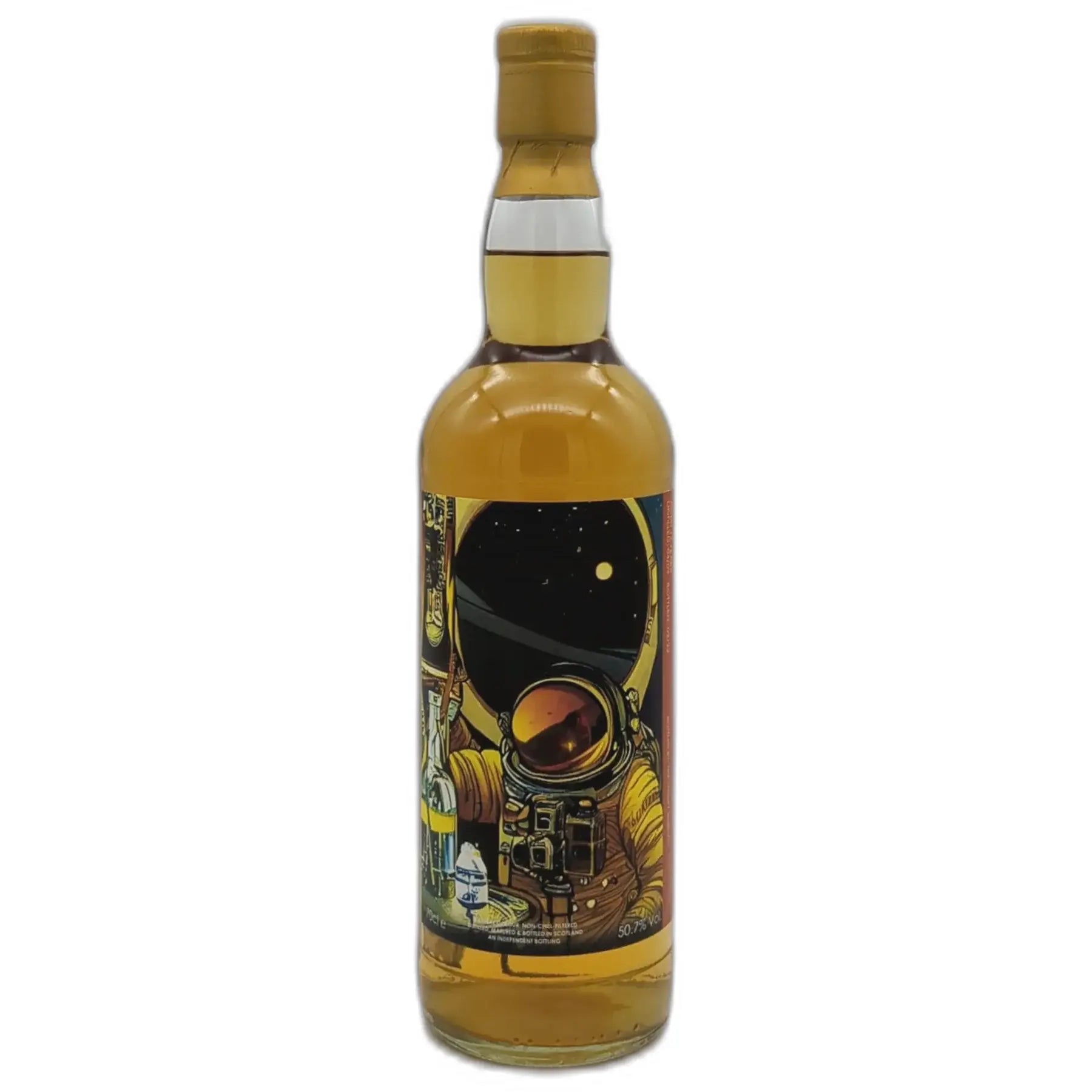 Moonbroch Spaceman Braeval 2009 12 Year Old Single Malt Scotch 700Ml Bottle Image