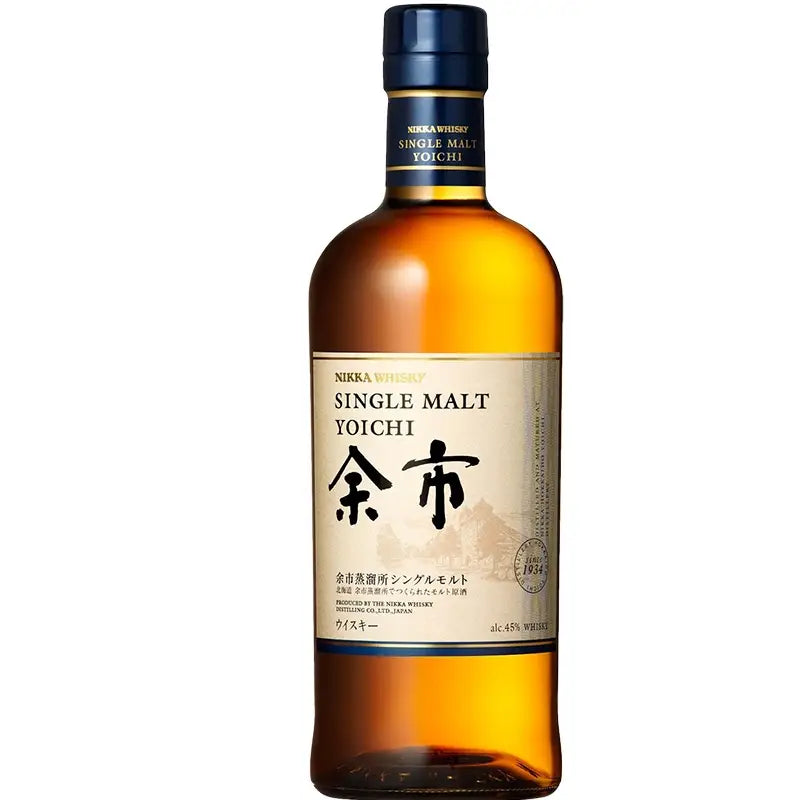 Nikka Yoichi Single Malt Japanese Whisky 700Ml Bottle Image
