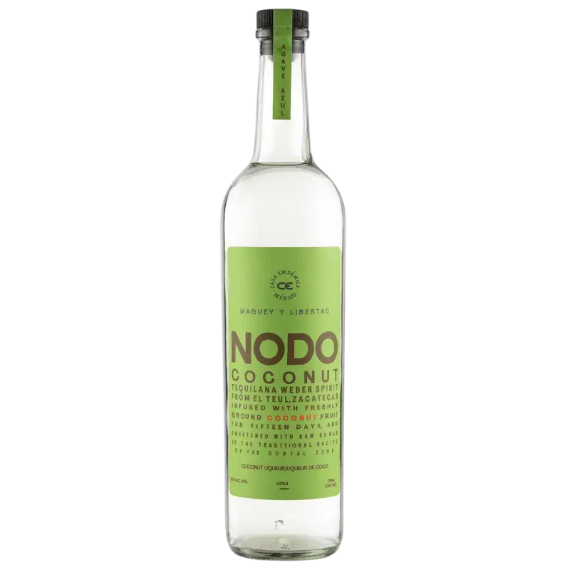 Buy Nodo Coconut, a clear coconut-infused tequila spirit in a 750mL bottle